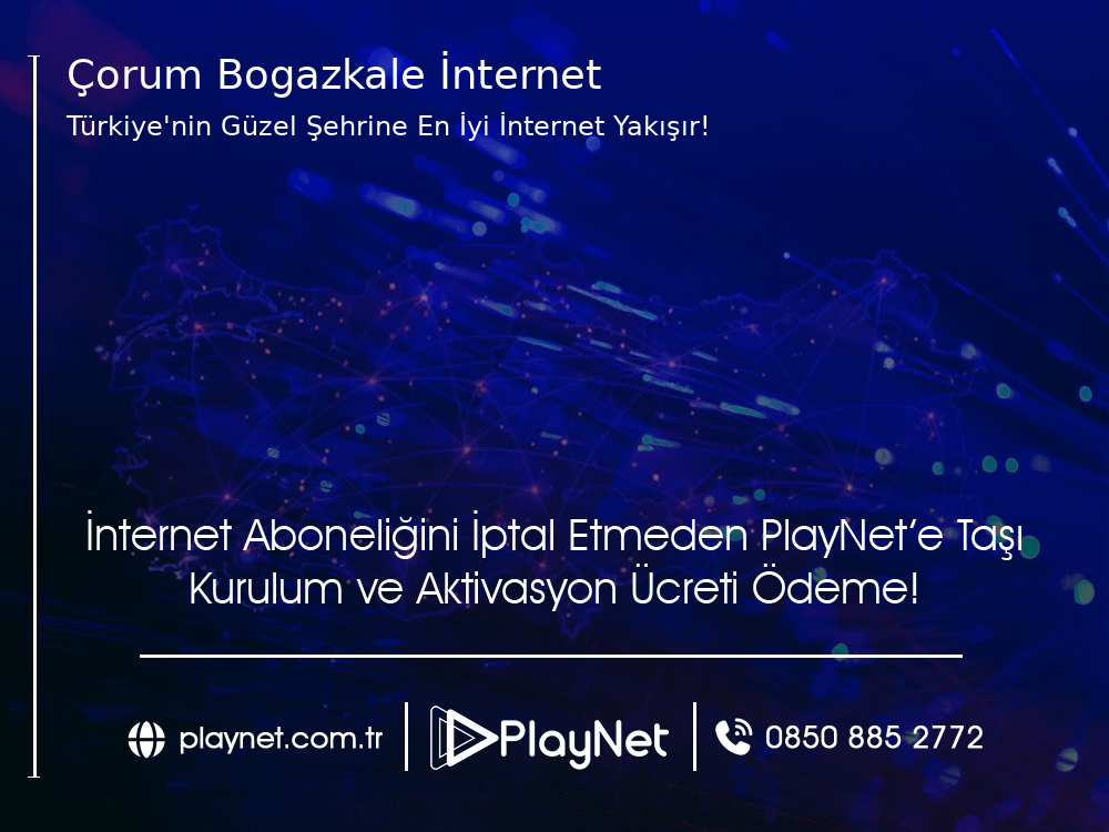 Çorum Boğazkale İnternet