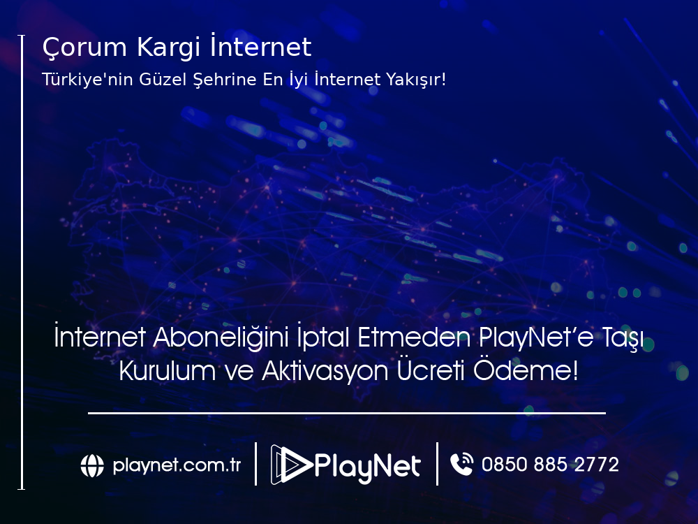 Çorum Kargı İnternet