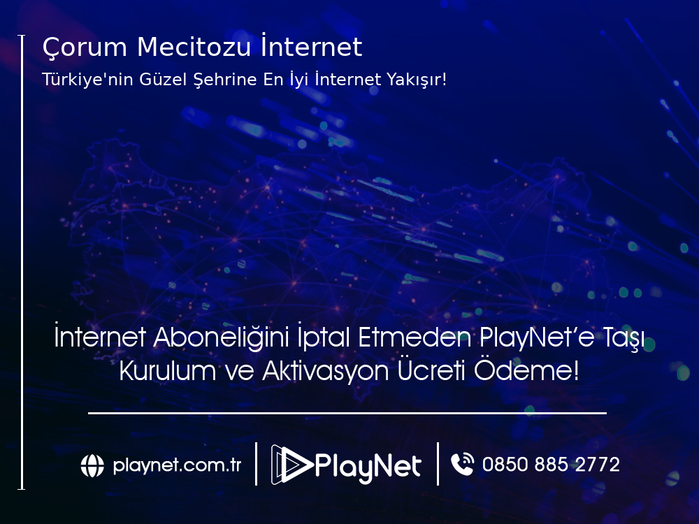 Çorum Mecitözü İnternet
